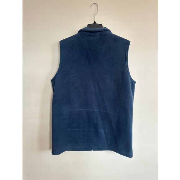 Columbia Blue Fleece Vest Size LT - Picture 7 of 7